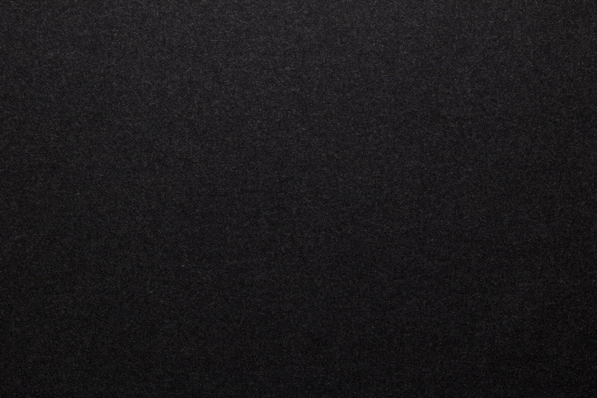 Stoffmuster Wollfilz Schwarz U2250G