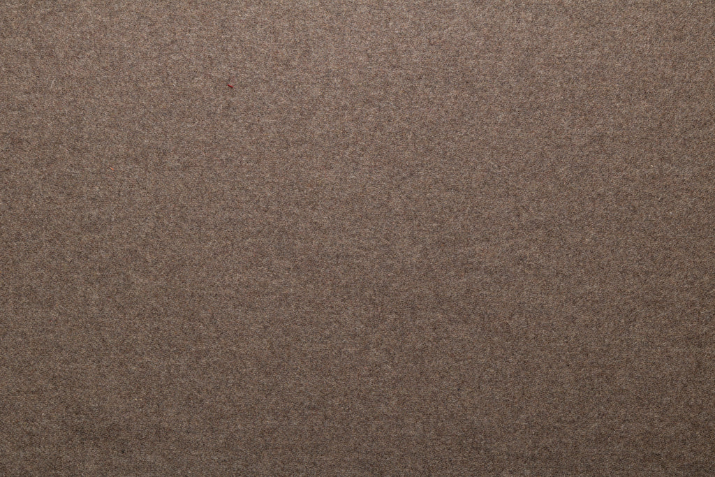 Wollfilz Hocker Braun | Hohe Ausführung | Sitzhöhe 50 cm