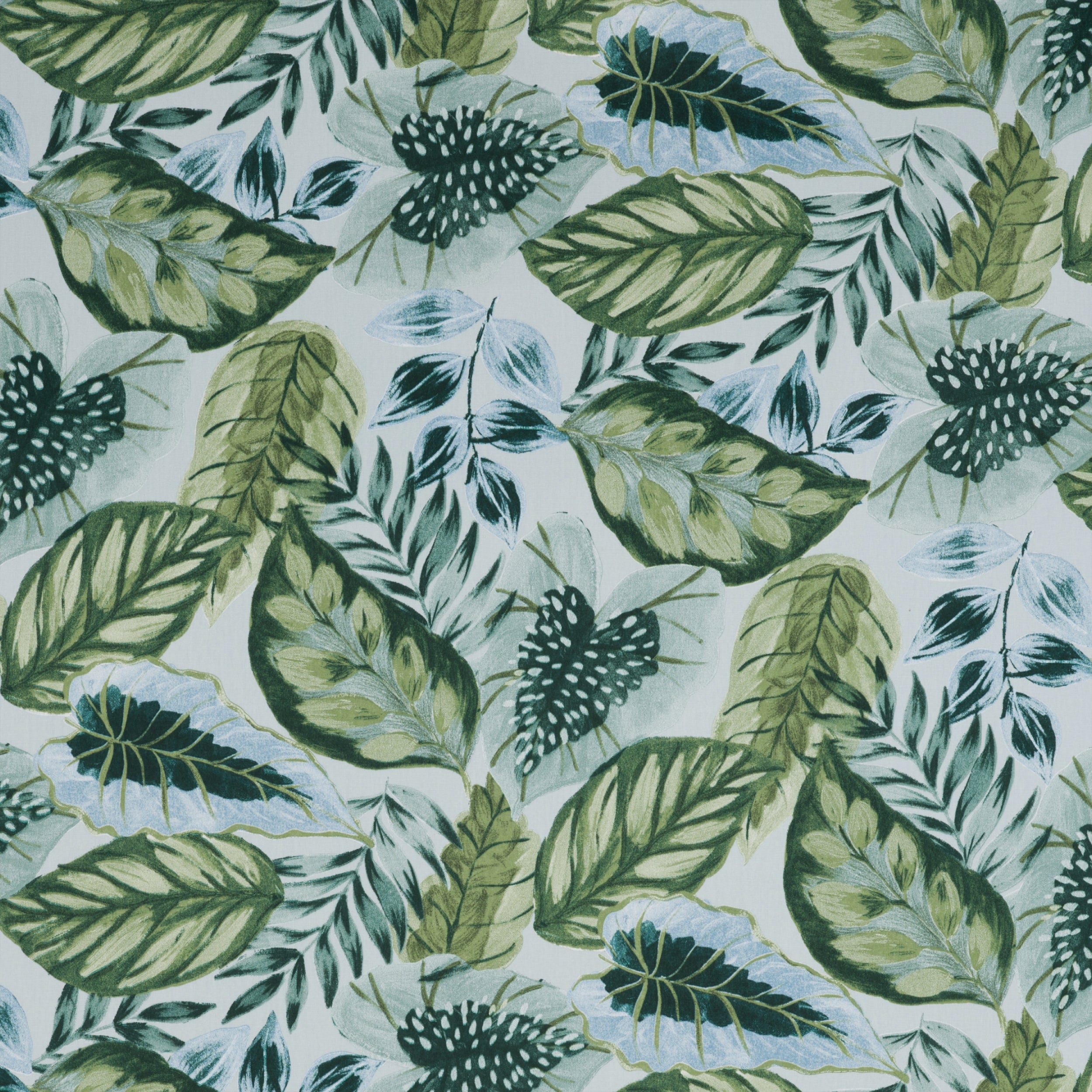 Sommer-Edition Hocker "Tropic Leaf" | Hohe Ausführung | Sitzhöhe 50 cm