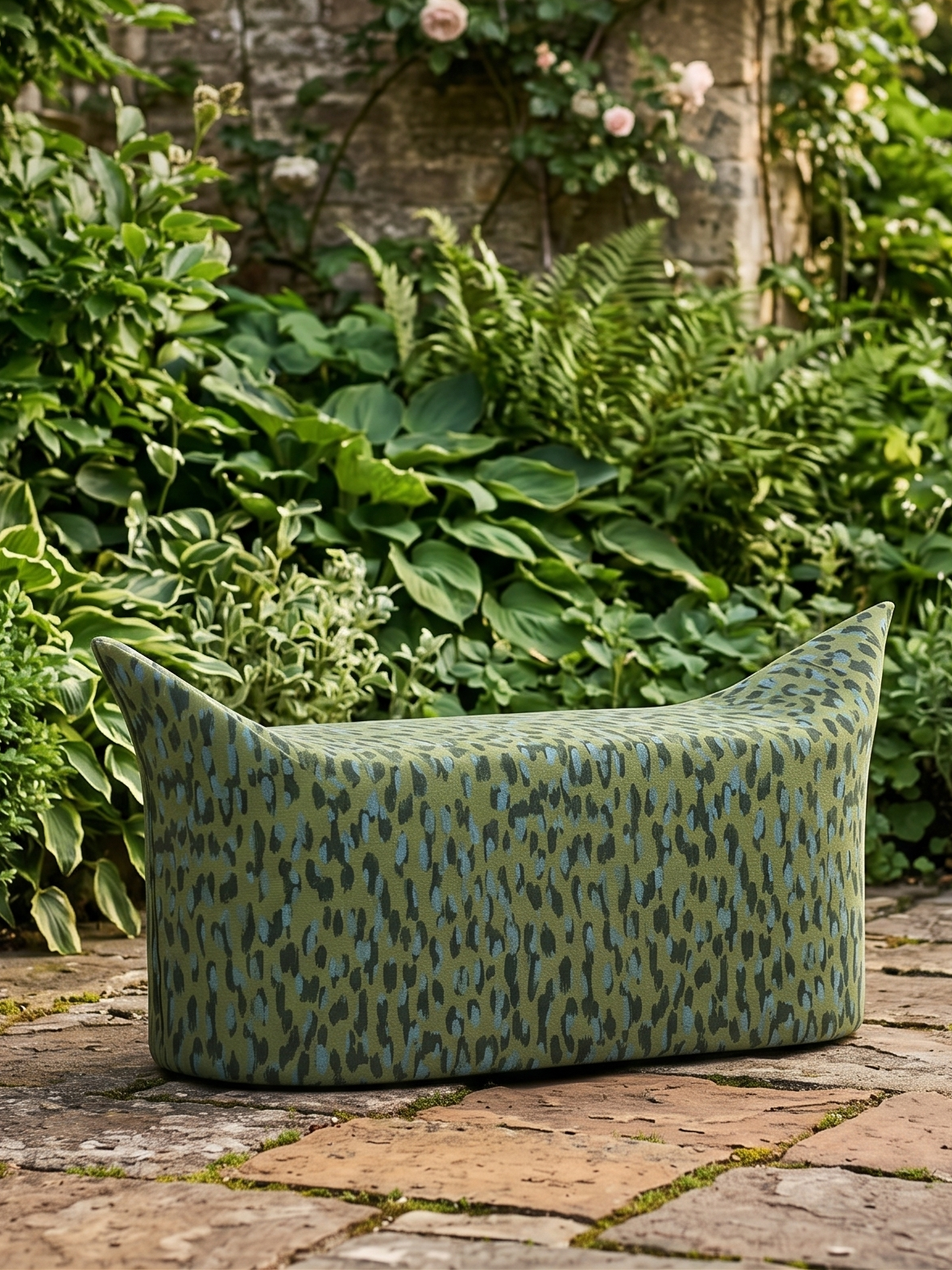 Sommer-Edition "Tropic Sauvage" |  Ausführung Bank | Sitzhöhe 42 cm