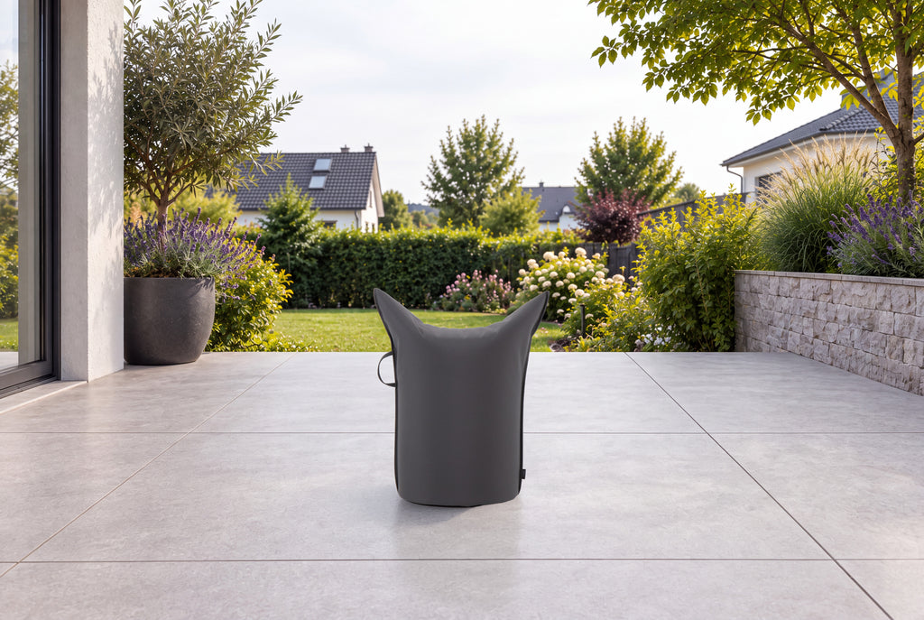 Hocker Outdoor Carbon (nicht abziehbar) | Hohe Ausführung | Sitzhöhe 50 cm