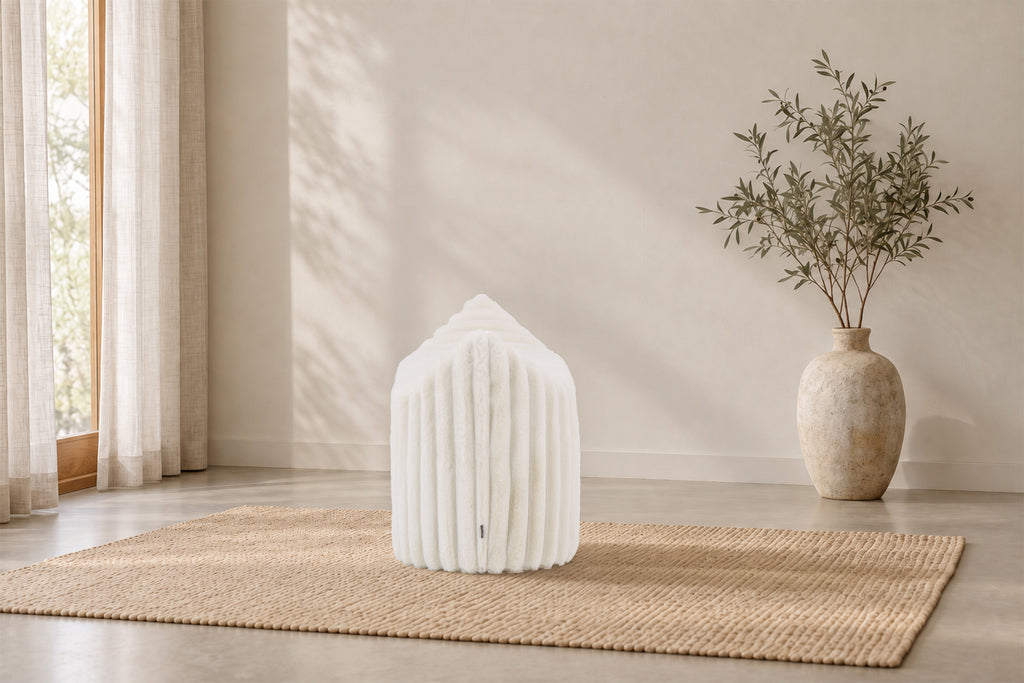Winter-Edition „Hug“ Weiß | Ausführung Bank | Sitzhöhe 42 cm