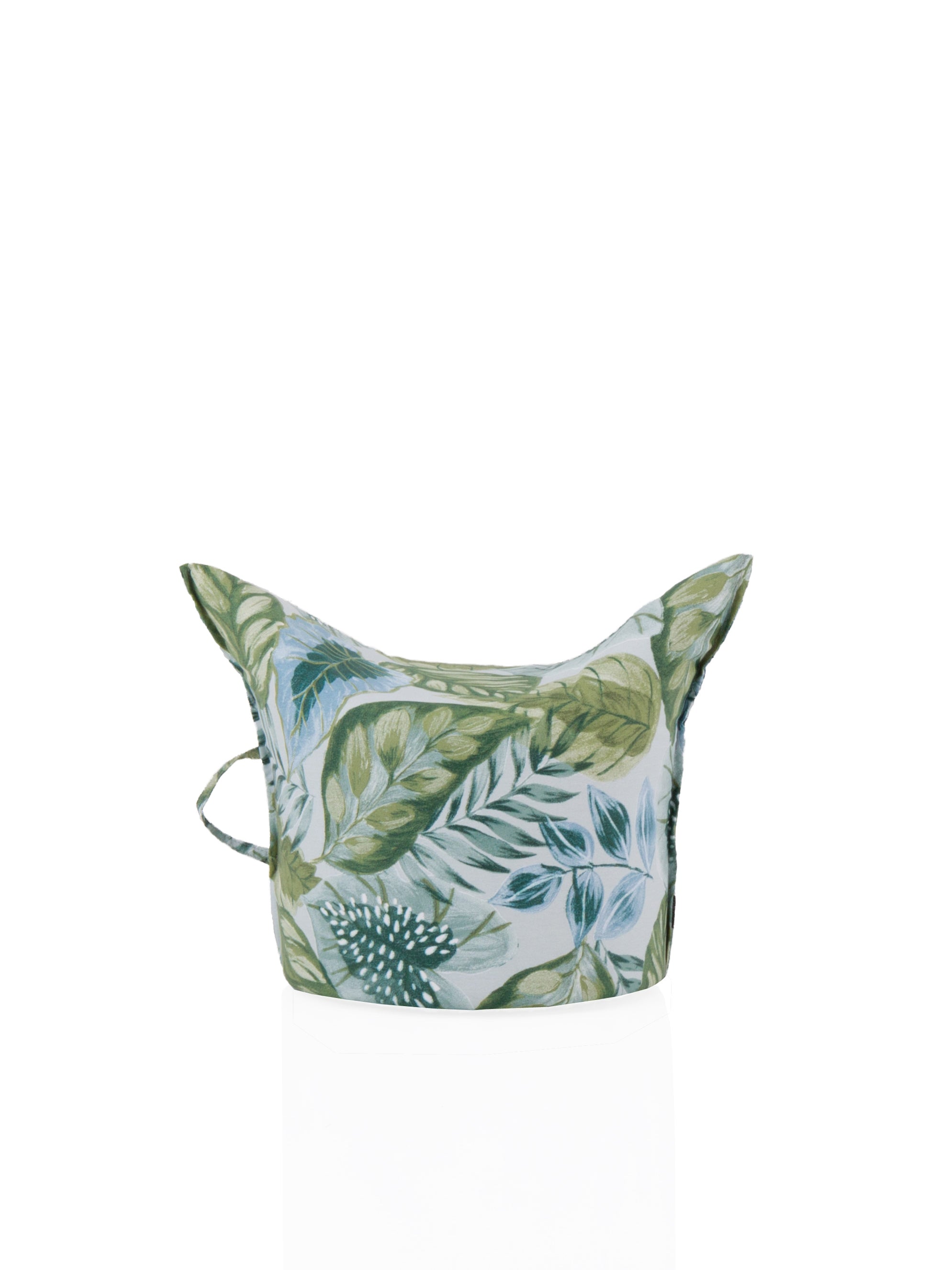 Sommer-Edition Hocker "Tropic Leaf" | Mini Ausführung | Sitzhöhe 28 cm