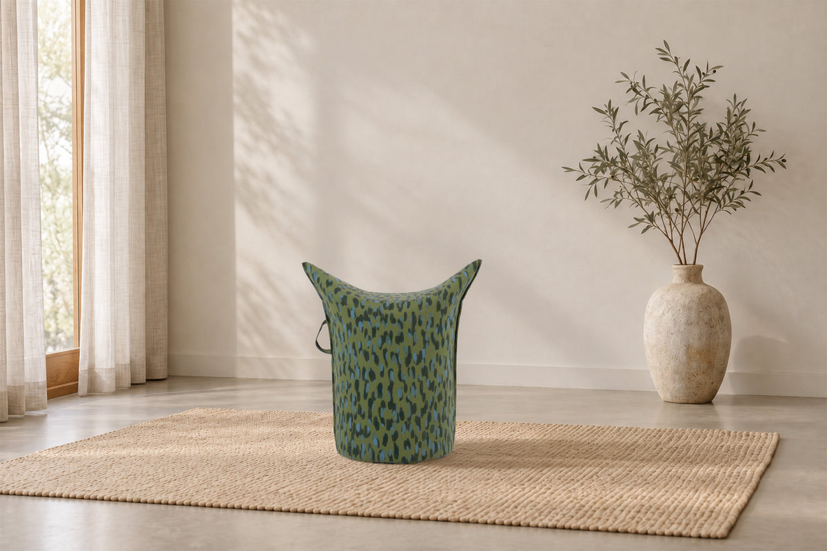 Sommer-Edition Hocker "Tropic Sauvage" | Hohe Ausführung | Sitzhöhe 50 cm