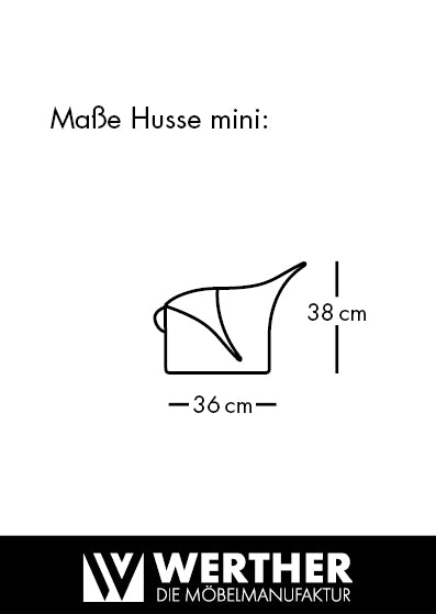 Husse „Hug“ Altrosa | Mini Ausführung | Sitzhöhe 28 cm