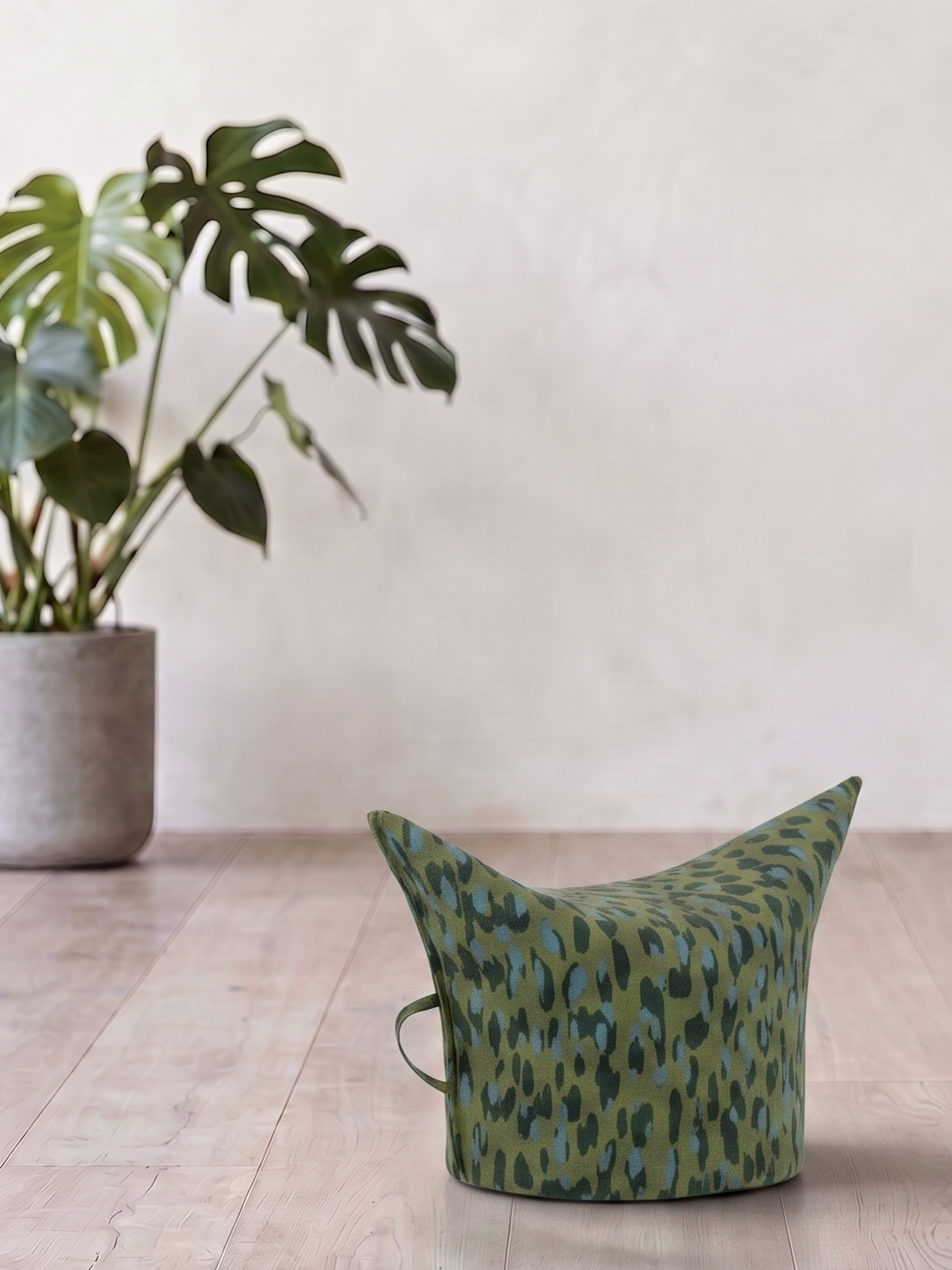 Sommer-Edition Hocker "Tropic Sauvage" | Mini Ausführung | Sitzhöhe 28 cm